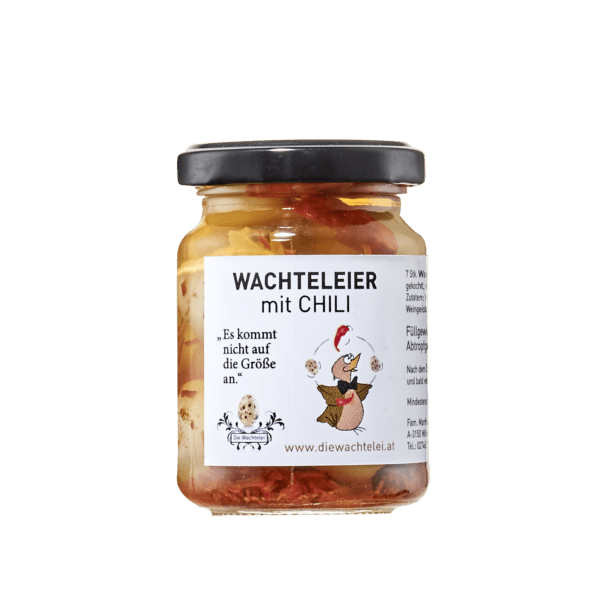 Wachteleier mit Chili